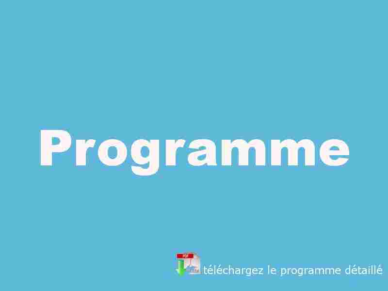 programme formation publisher